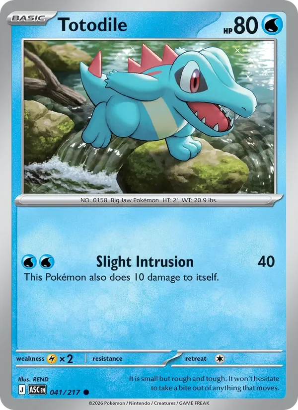 Totodile - Non-holo