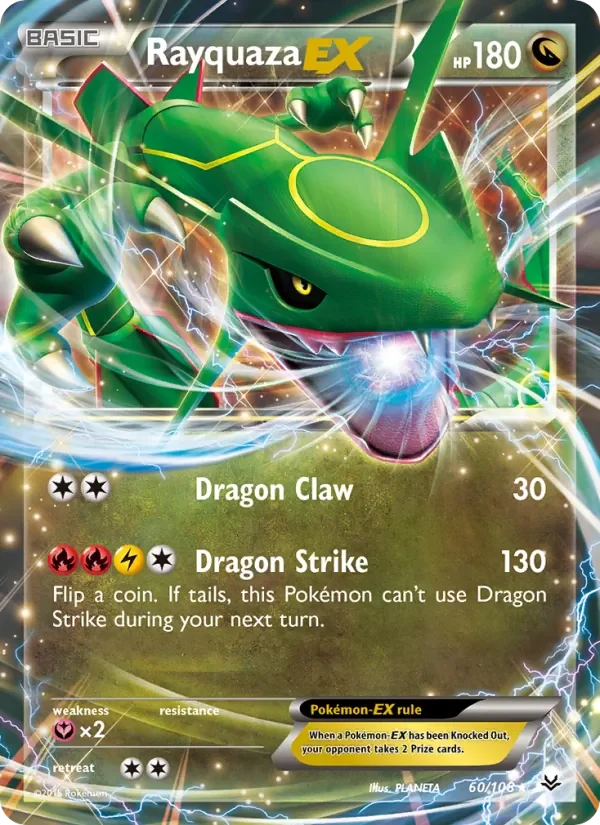 Rayquaza EX - Non-holo