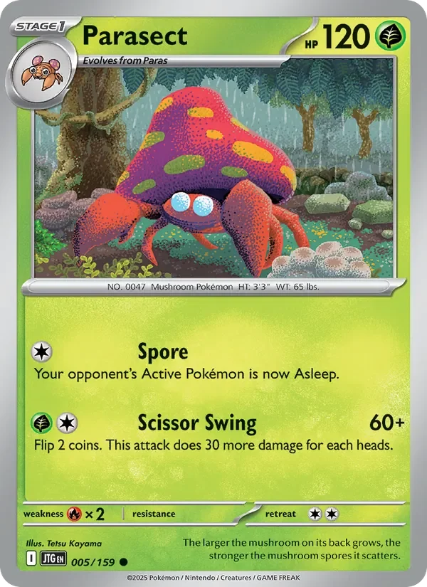 Parasect - Non-holo