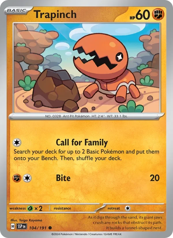 Trapinch - Non-holo