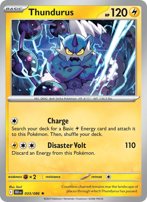 Thundurus - Holo