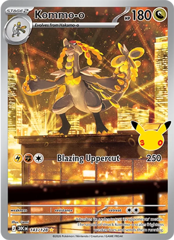 Kommo-o - Full Art - 30th Anniversary