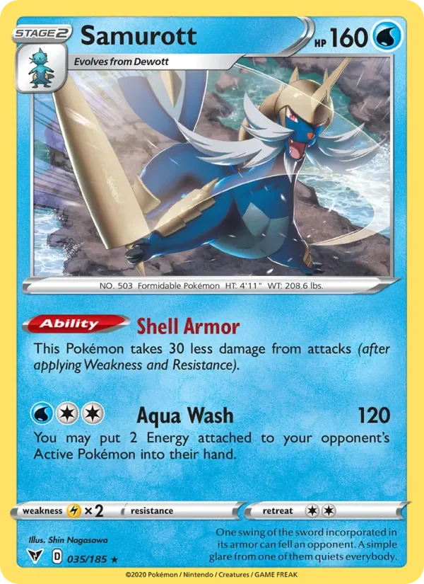 Samurott - Non-holo