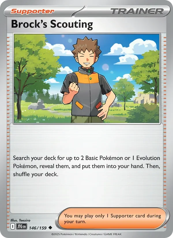 Brock's Scouting - Non-holo