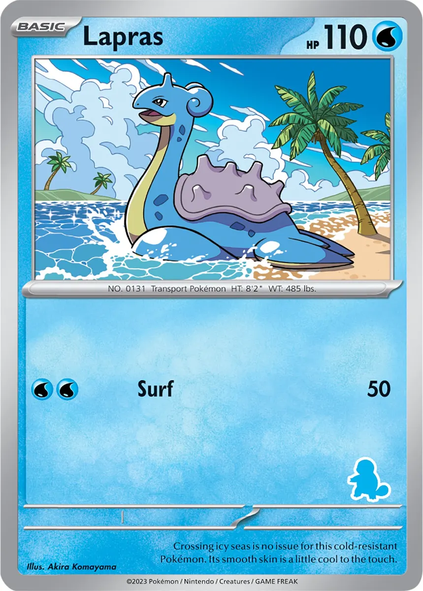 Lapras - Non-holo - Squirtle