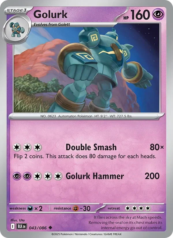 Golurk - Non-holo