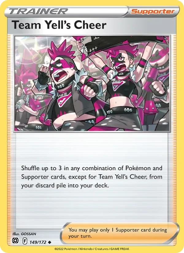 Team Yell's Cheer - Non-holo