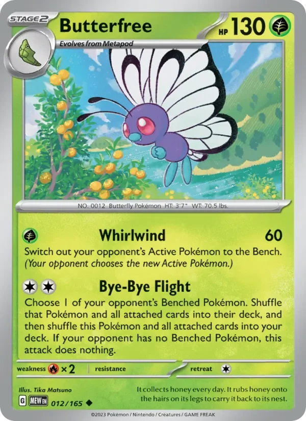 Butterfree - Non-holo