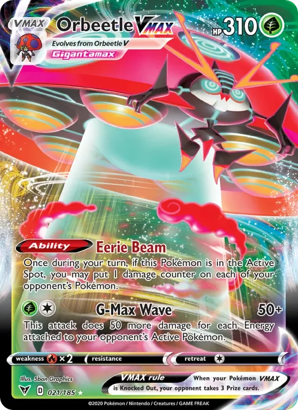 Orbeetle VMAX - Full Art