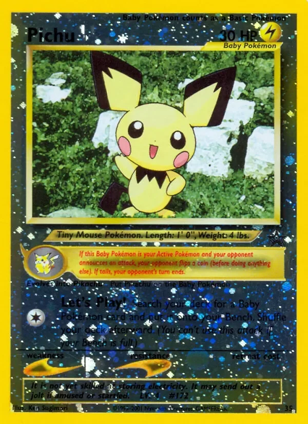 Pichu - Reverse holo