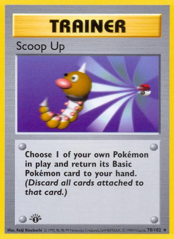 Scoop Up - Non-holo - 1999-2000 copyright