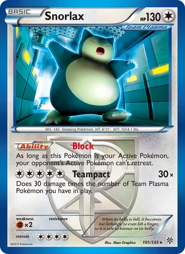 Snorlax - Non-holo