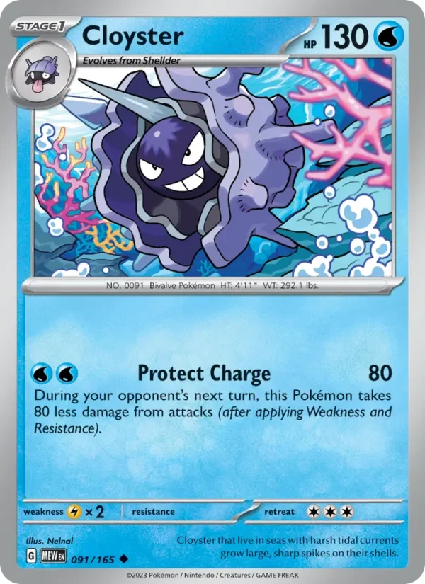 Cloyster - Non-holo