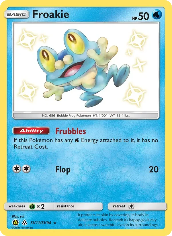 Froakie - Non-holo