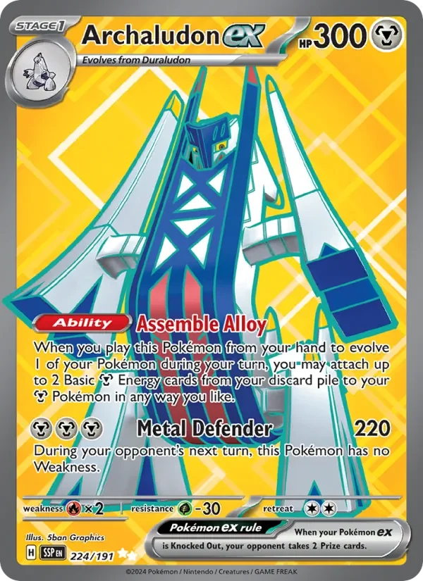 Archaludon ex - Full Art