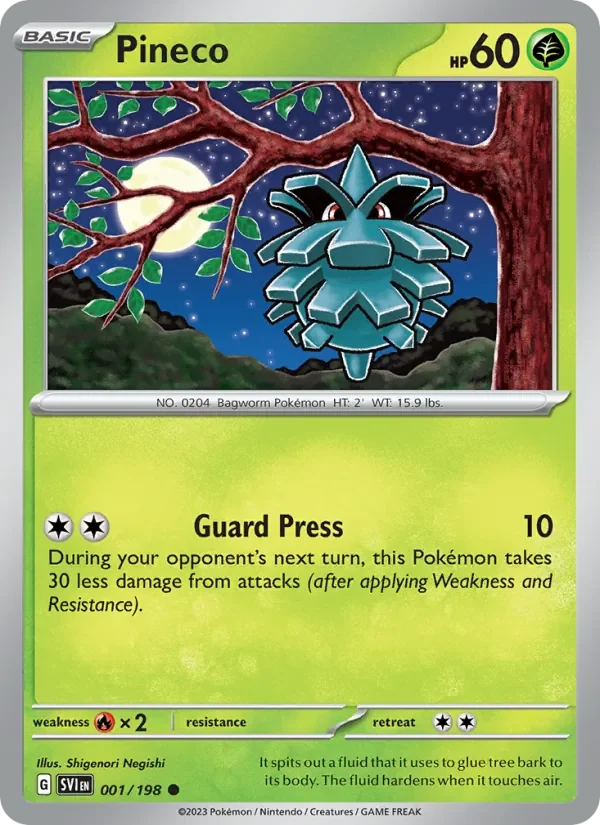 Pineco - Non-holo