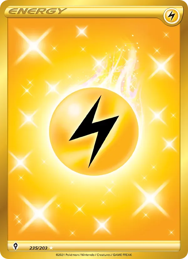 Lightning Energy - Holo - Gold