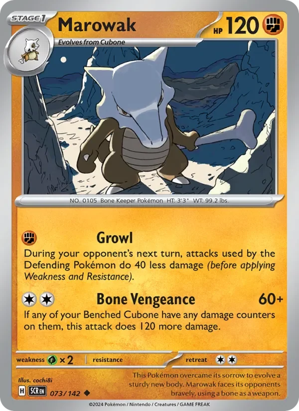 Marowak - Non-holo