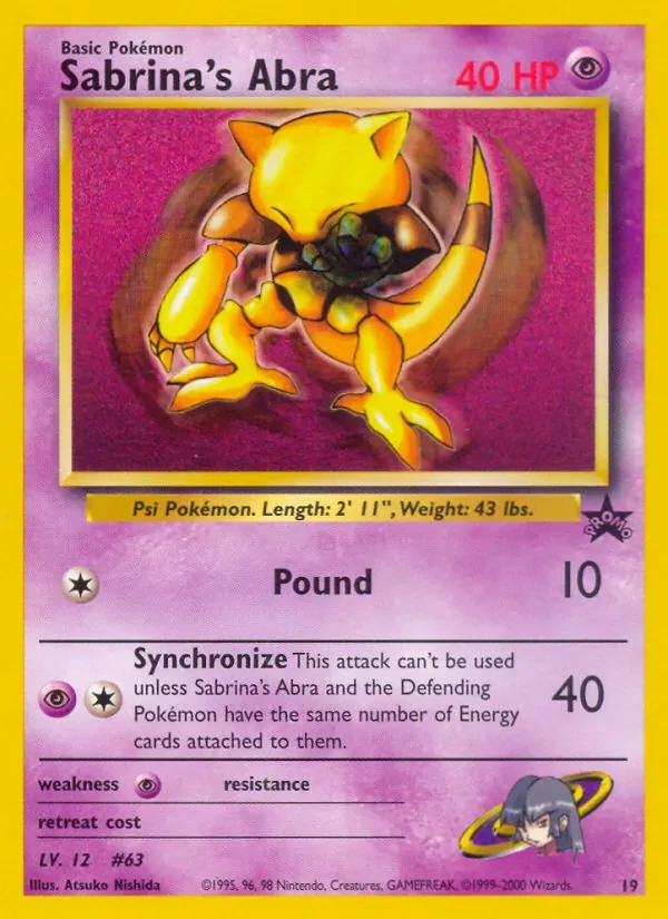 Sabrina's Abra - Non-holo
