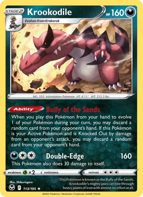 Krookodile - Holo