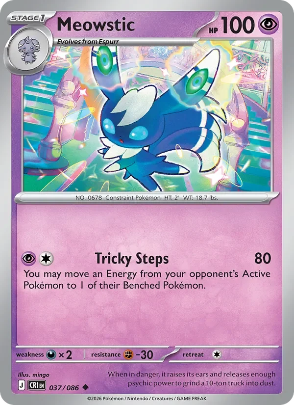 Meowstic - Non-holo