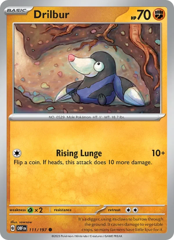 Drilbur - Non-holo
