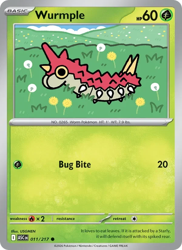 Wurmple - Non-holo