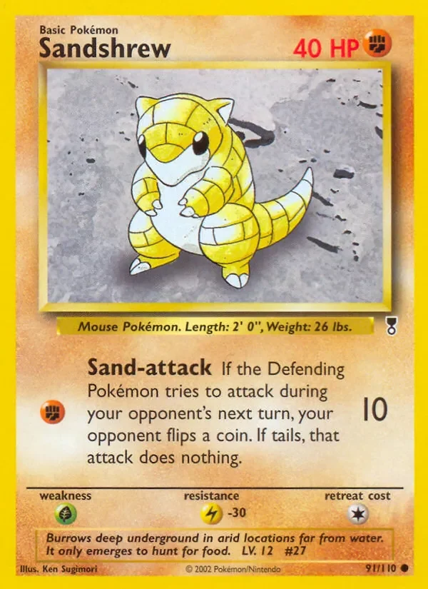 Sandshrew - Non-holo