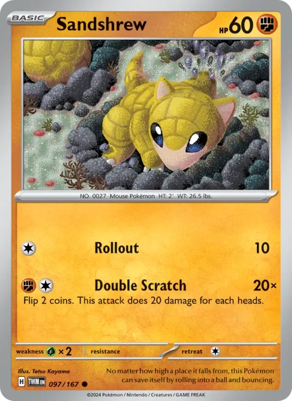 Sandshrew - Non-holo
