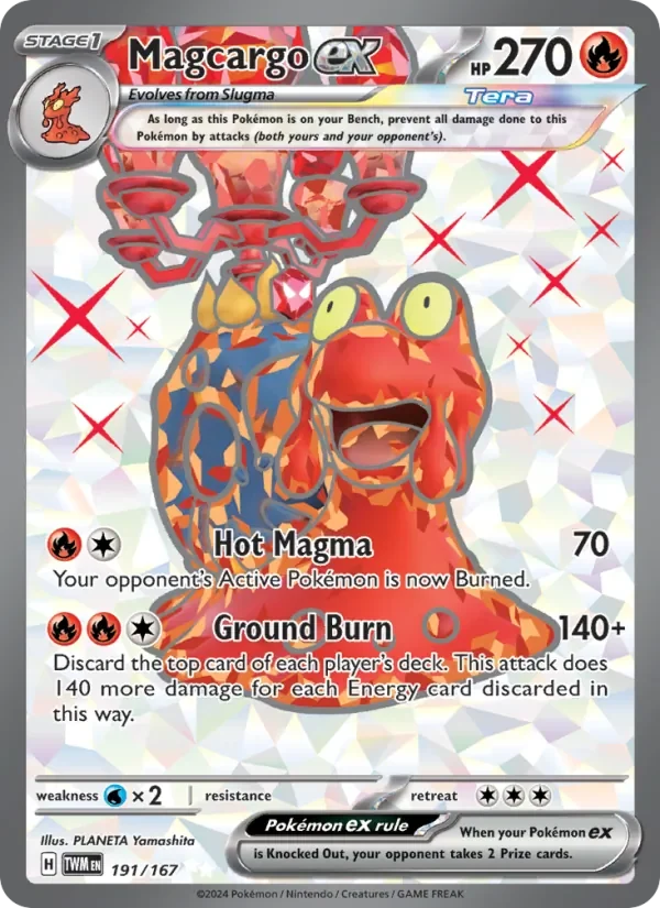 Magcargo ex - Full Art