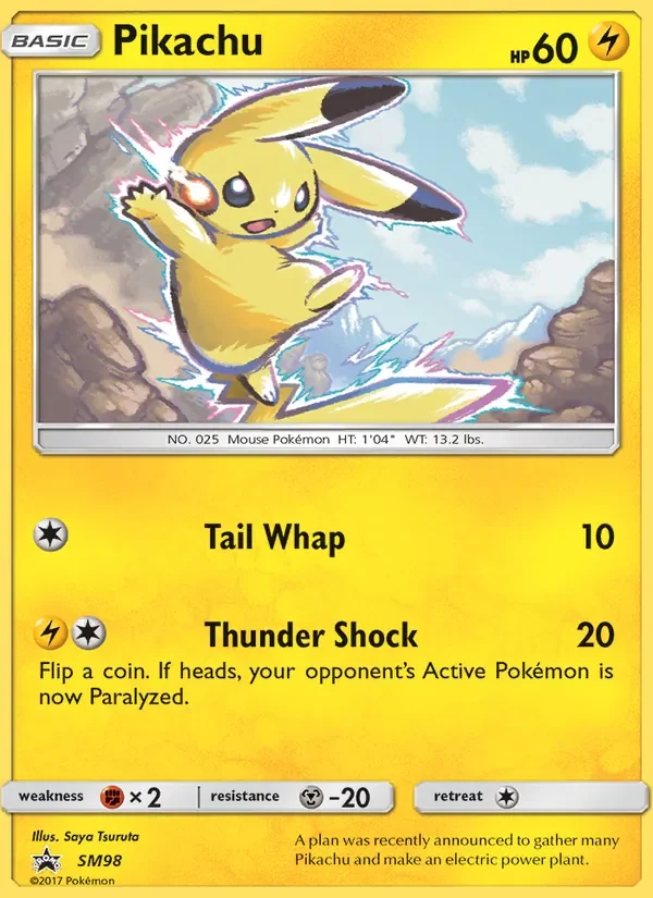 Pikachu - Non-holo