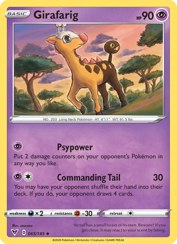 Girafarig - Non-holo