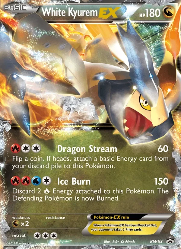 White Kyurem-EX - Non-holo