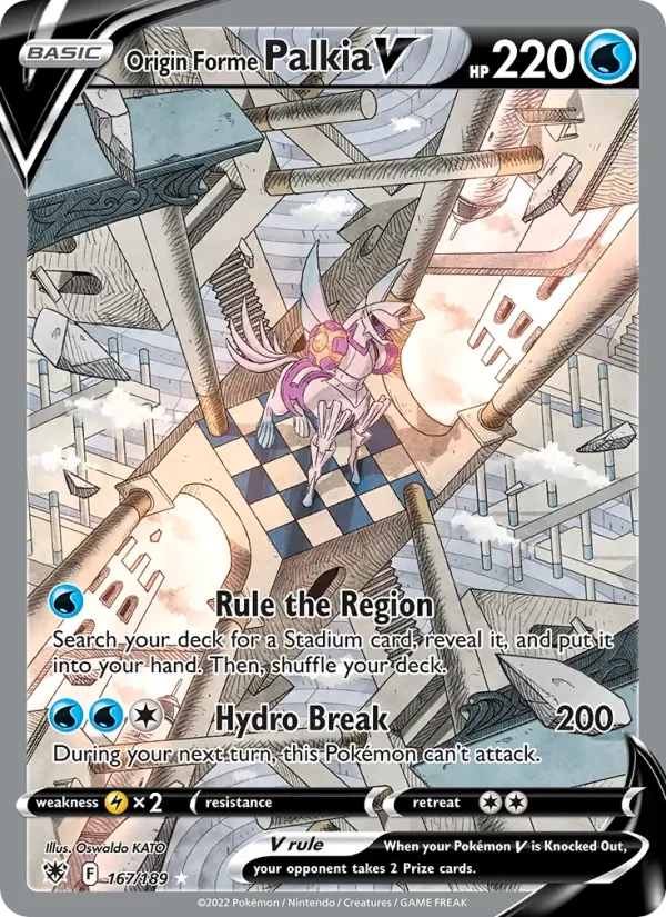 Origin Forme Palkia V - Holo