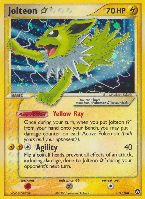 Jolteon ☆ - Non-holo - Tom Roos