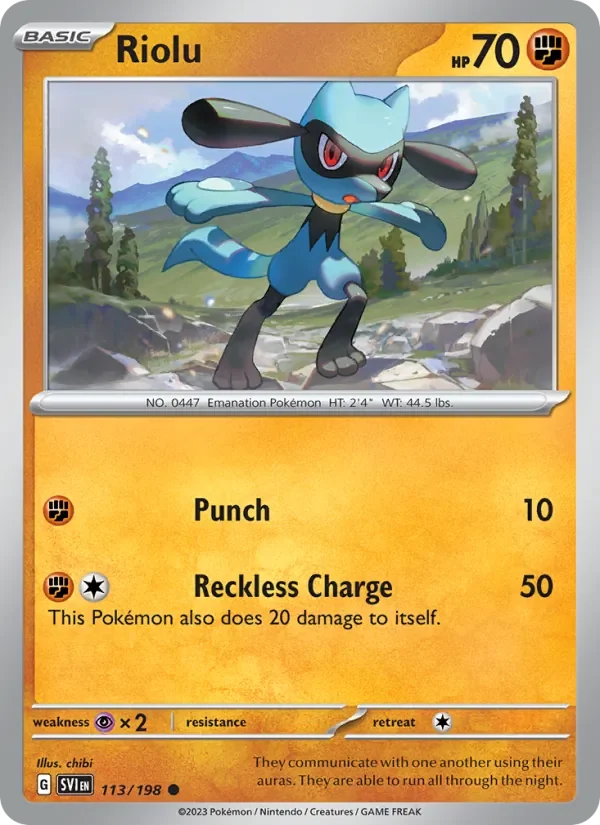 Riolu - Non-holo