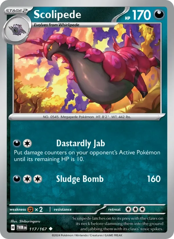 Scolipede - Non-holo
