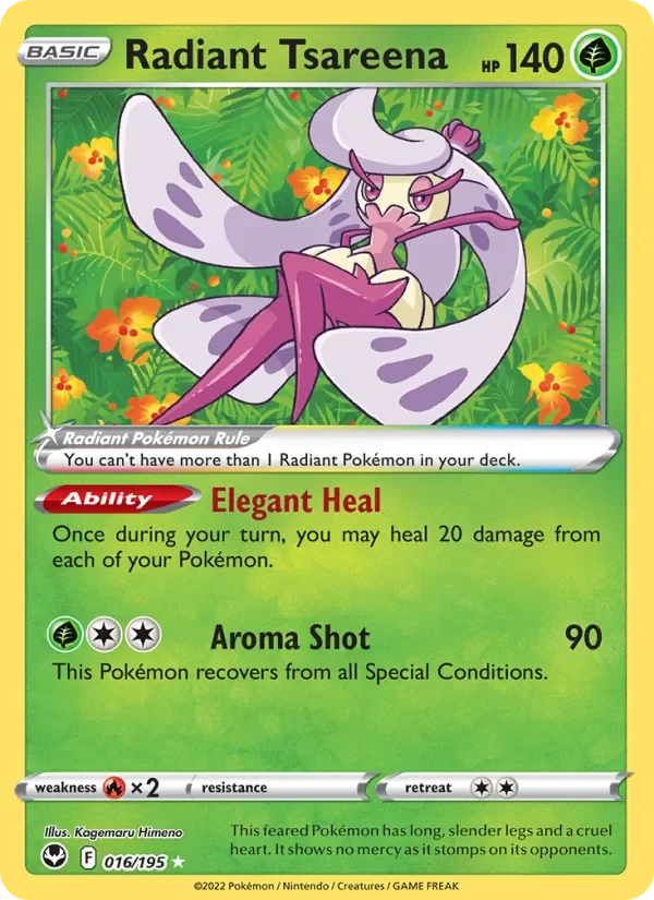 Radiant Tsareena - Holo