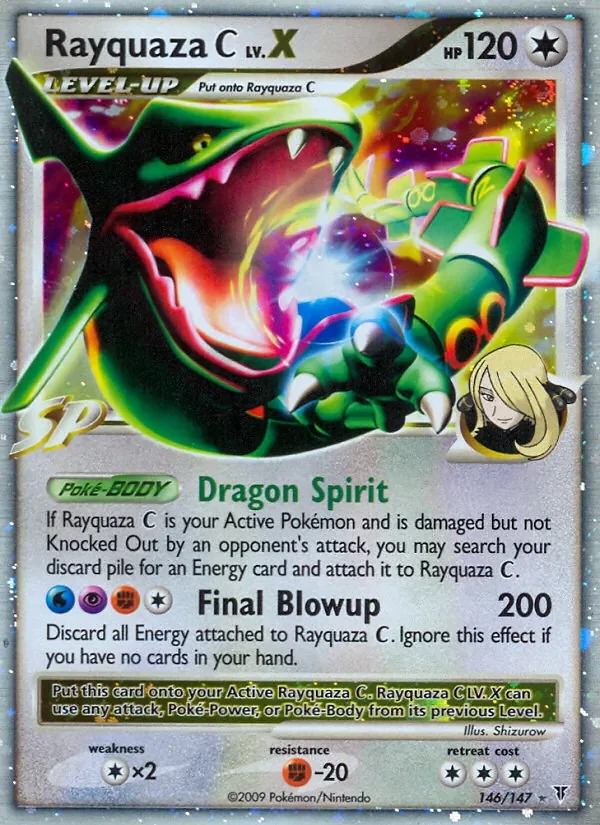 Rayquaza C LV.X - Holo