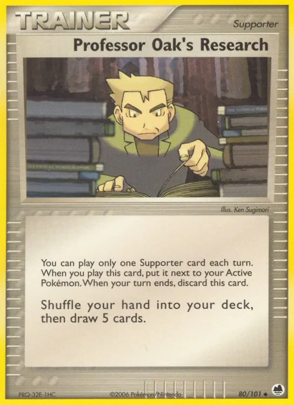 Professor Oak's Research - Non-holo