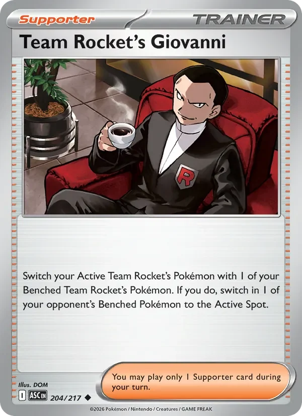 Team Rocket's Giovanni - Non-holo