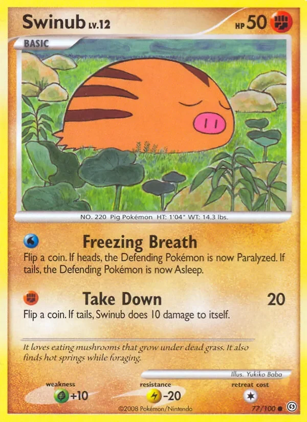 Swinub - Non-holo