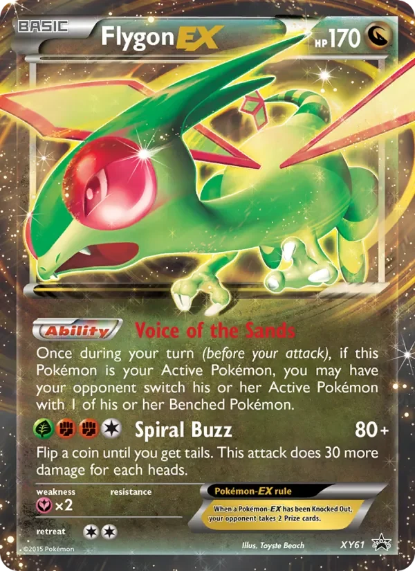 Flygon EX - Non-holo