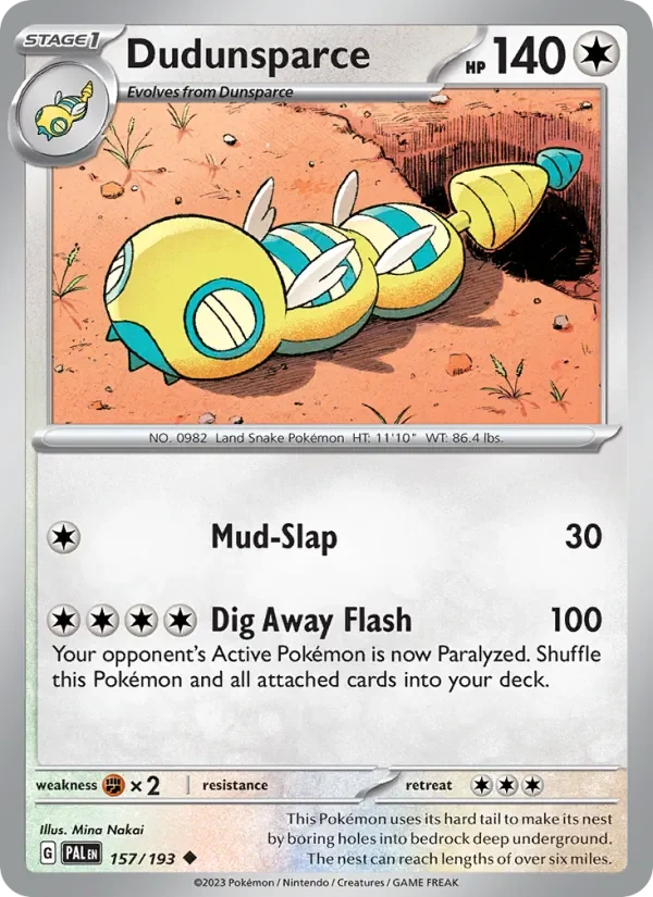 Dudunsparce - Non-holo