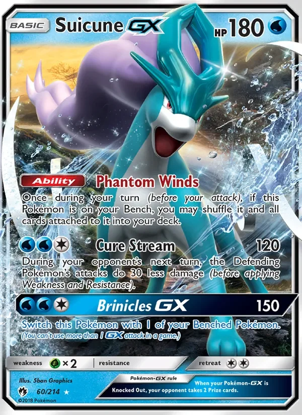 Suicune GX - Non-holo