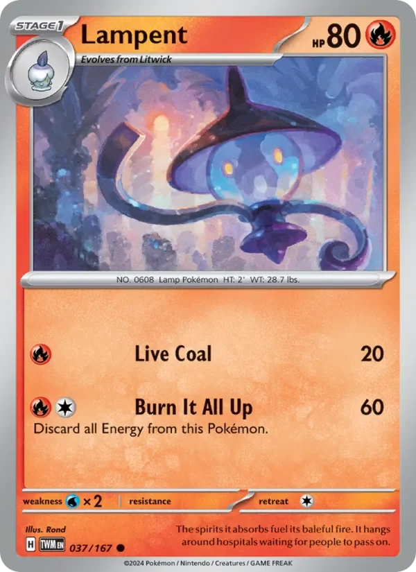 Lampent - Non-holo