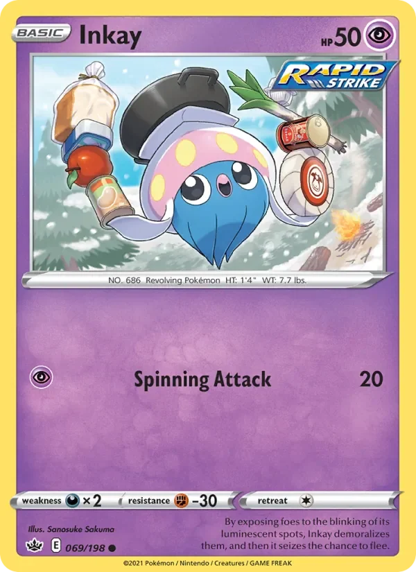 Inkay - Non-holo