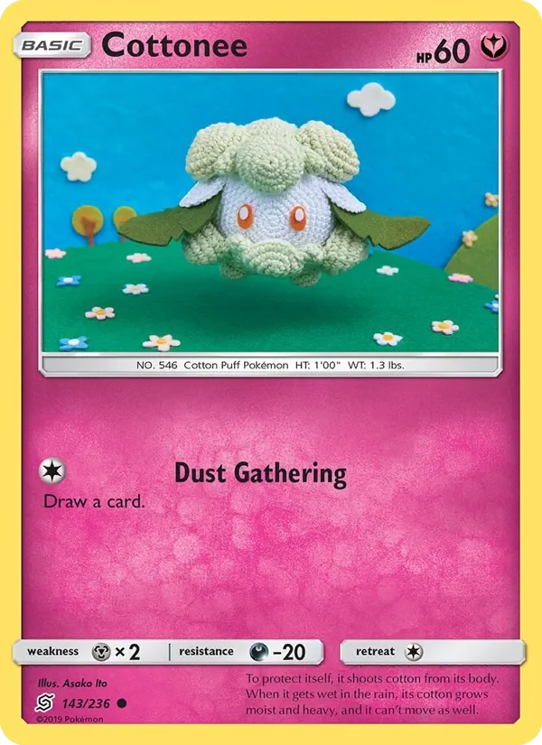 Cottonee - Non-holo