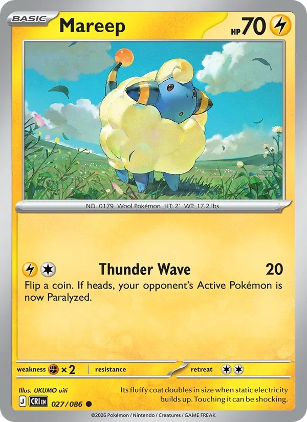 Mareep - Non-holo