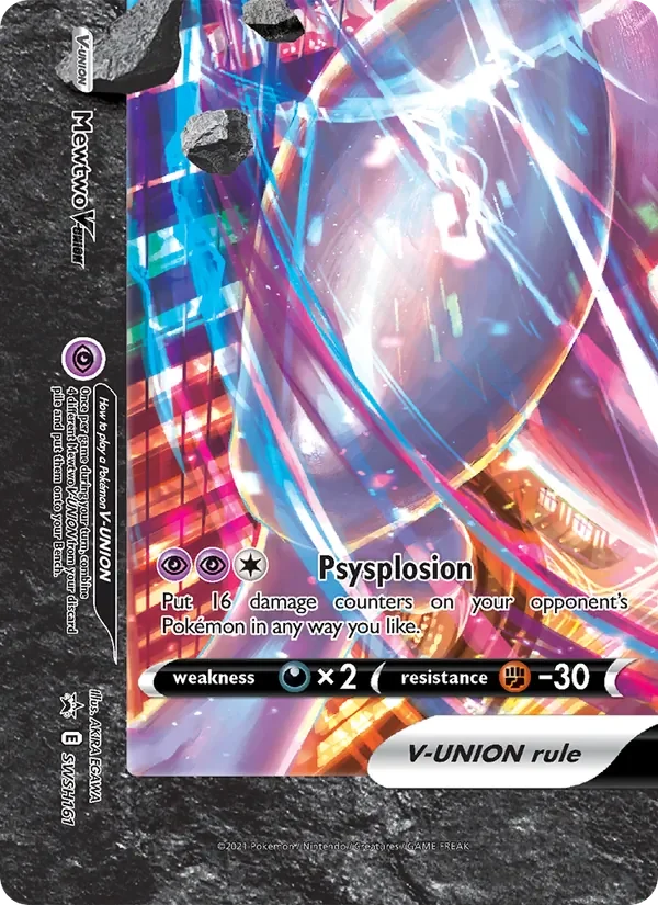 Mewtwo V-UNION - Holo